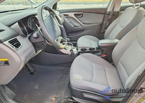 2013 Hyundai Elantra Gls z USA, uszkodzony, nr VIN 5NPDH4AE6DH435495